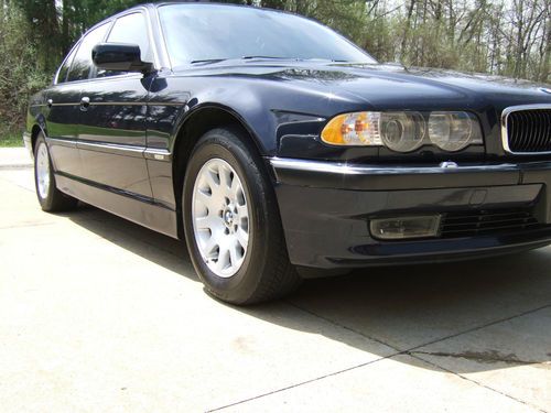 2001 bmw 740i rust free only 86k miles you dont find them like this one anymore