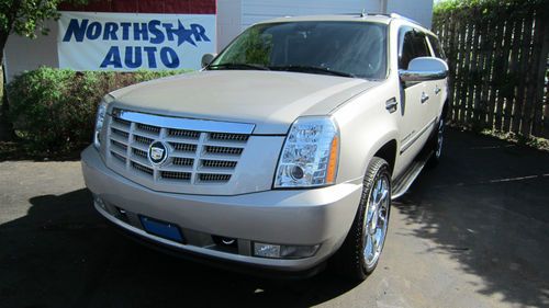 08 esv awd like new &amp; evry opt 2 screen dvd navi roof bose hot/cold seats 20's