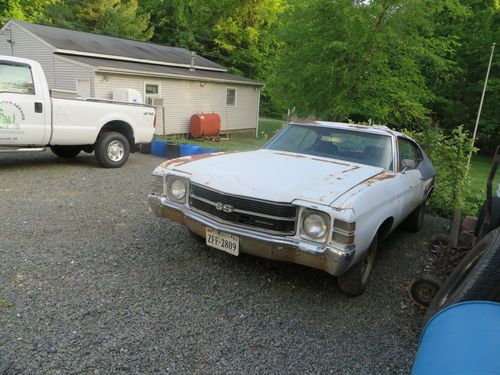 1971 chevrolet chevelle ss *project car* numbering matching