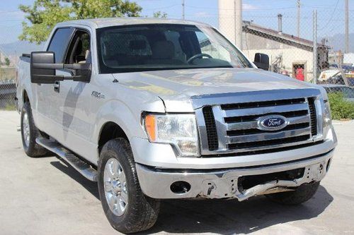 2009 ford f-150 xl super crew damaged salvage runs! priced to sell wont last!!