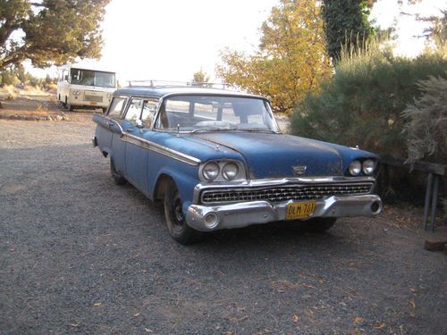 1959 ford country sedan station wagon/no reserve