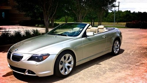 2006 bmw 650i convertible + sports package + low mileage (28k)