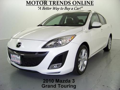 S grand touring navigation roof leather htd seats 2010 mazda 3 25k motor trends