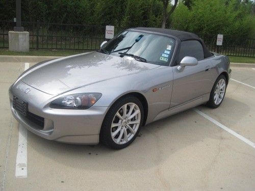 2006 honda s2000 conv 2.2l 4 leather cyl manual low miles