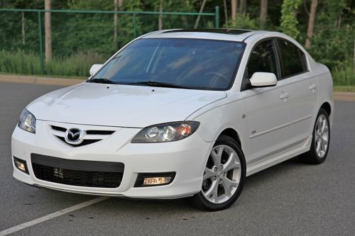 2008 mazda 3 s grand touring, 44k miles, automatic, white, excellent condition