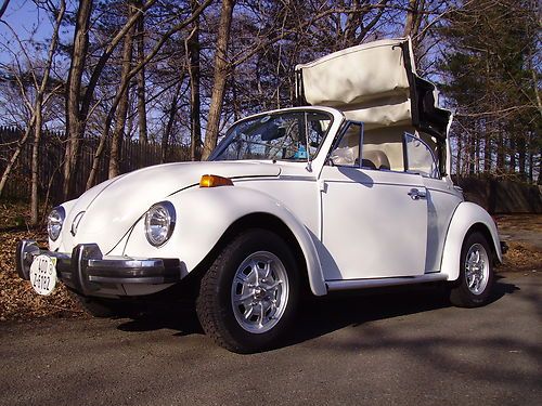 1977 volkswagen super beetle  convertible classic 1977 georgeous and ready now