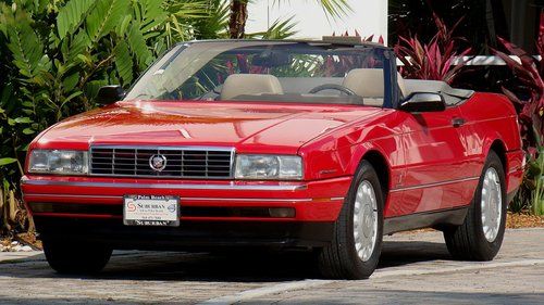 1993 cadillac allante sport convertible with  luxury collector year no reserve