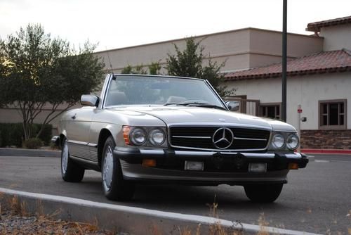 1988 mercedes 560sl beautiful 2 owner clean sl well maintained