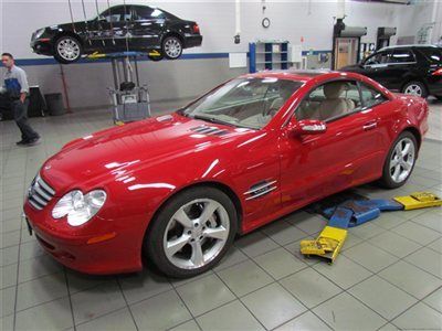 2004 mercedes benz sl600 / v12 bi turbo / 15k miles / 1 owner / pristine / red!!