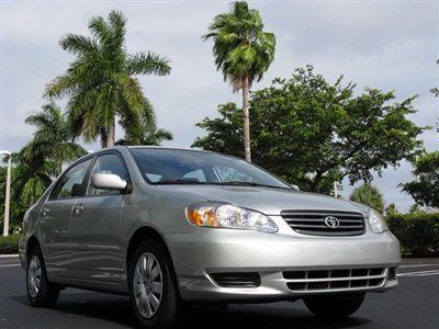 2003 toyota corolla le-only 33,831 orig miles-florida car-make your best offer