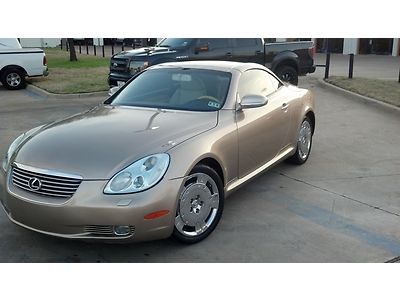 Convertible leather navigation smoke free garage kept clean low miles must sell!