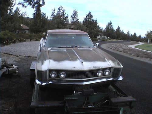 1963 buick riviera 2 door coupe, first year made, collector car
