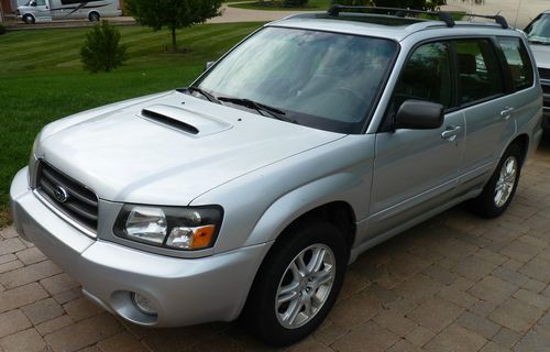 2005 subaru forester xt wagon 4-door 2.5l turbo with leather interior