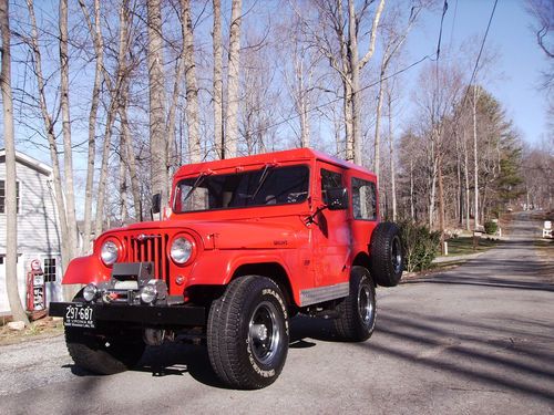 Jeep 1962 willy&#039;s.. 37,500 original miles!!! original 4 cyl &#034;. hurricane&#034; motor