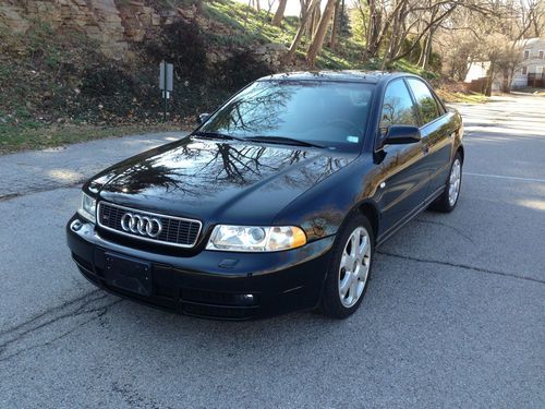 2001 audi s4 quattro only 63k original miles no accidents free shipping!