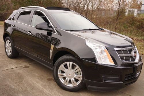 2012 cadillac srx awd luxury pkg 1-owner off lease pano roof bose