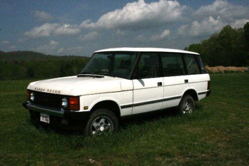 1995 range rover county lwb classic (white) - a beauty and a beast!