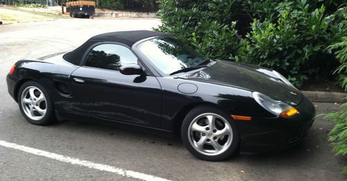 2000 porsche boxster garaged, well maintained - new top!  no reserve!!
