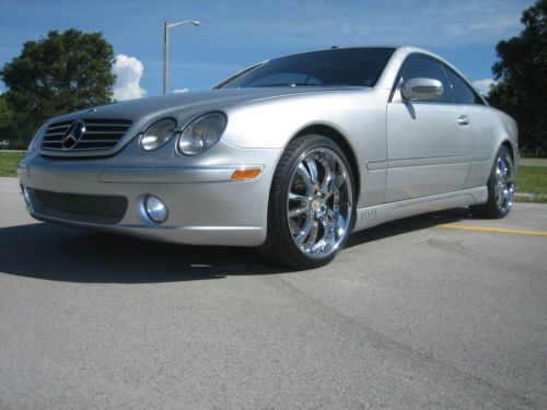 2000 mercedes cl500 celebrity owned by dmx, lorinser package, lowenhart 20&#034; rims
