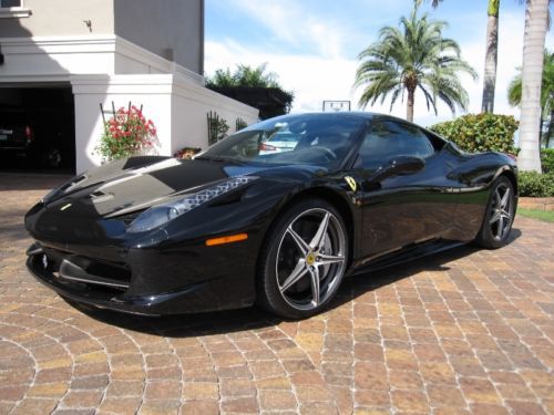 2013 ferarri 458 italia coupe with only 250 miles