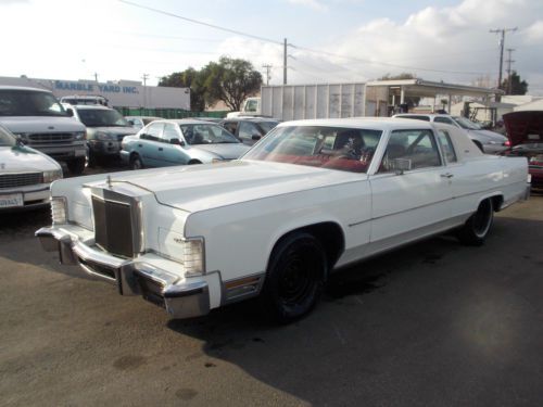 1978 lincoln town car, no reserve
