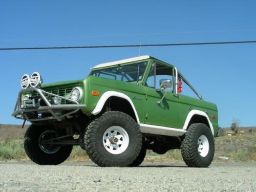 1974 ford bronco ranger: all new running gear, ready to go