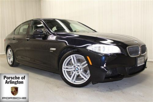2012 bmw 535i xdrive m sport package leather navi blue moon roof auto low miles