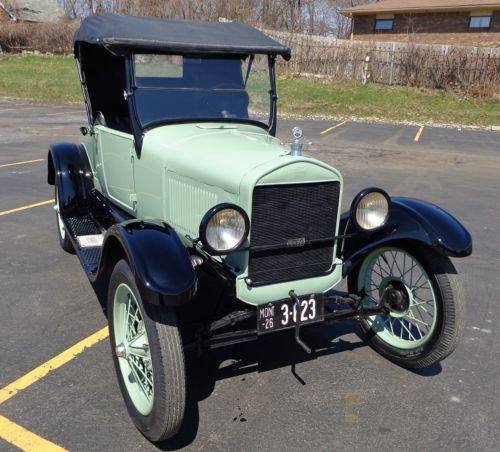 1926 ford model t convertible classic restored original no reserve roadster rare