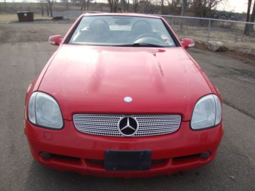 Slk320 convertible salvage rebuildable repairable wrecked project damaged fixer