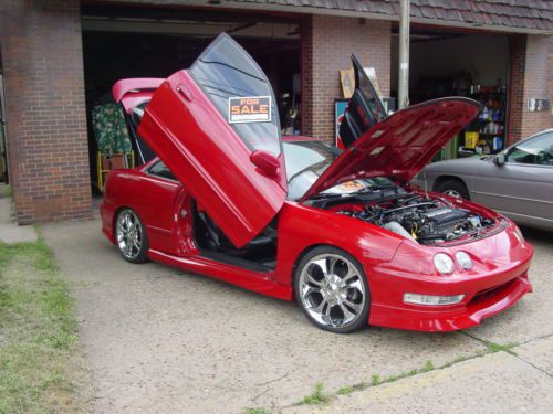 1998 acura integra w/ gsr racing engine ultimate stereo system lambo doors