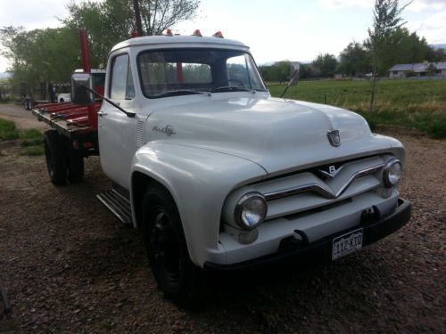 1955 ford custom cab truck  with 16000 miles on it
