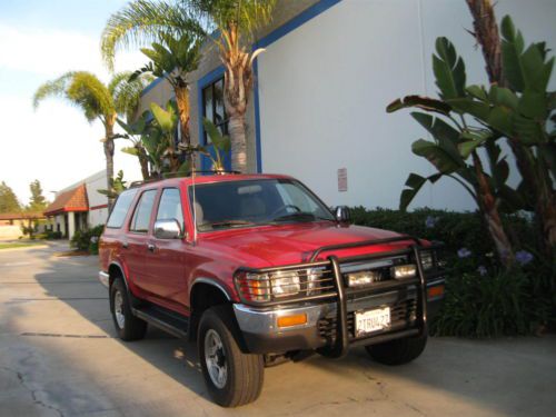 1990 toyota 4runner sr5 4wd  3.0l 4x4! 5 speed manual trans. 1owner! only 155k!