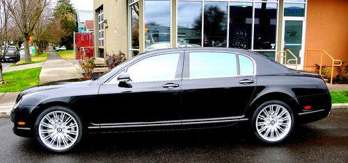Flying spur mansory front kit bentley speed wheels inspection/services complete