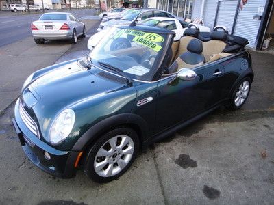 2005 mini cooper s convertible. only 45,932 miles