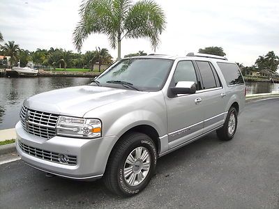 10 lincoln navigator l*1 owner*gorgeous*new car trade*low reserve*fla no smoker