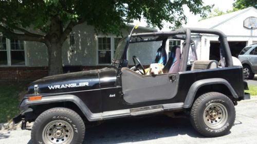 Black jeep yj 1992