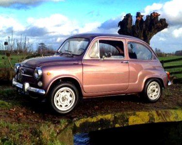 Beautiful 1973 fiat 600-real beauty with rebuilt engine+delivery included