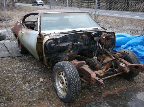 1968 pontiac gto, project. selling at no reserve