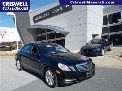 2012 mercedes benz e 350 awd nav leather all wheel drive one owner low miles