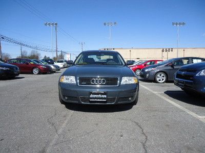 Blue gray 01 quattro navigation heated leather hid v8 sun/moonroof automatic abs