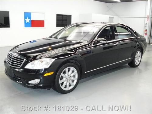 2008 mercedes-benz s550 sunroof nav climate leather 44k texas direct auto