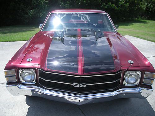 1971 el camino, not a clone, but a real super sport, 350 ci with cam, holly and