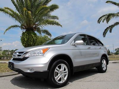 2011 honda cr-v ex-l 4x4 awd leather sunroof low miles very clean low reserve no