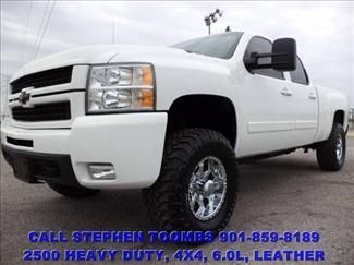 2008 white 6.0l heavy duty leather!