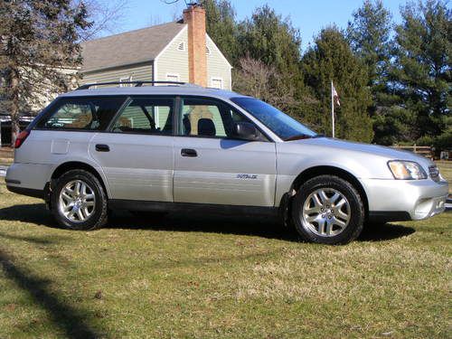 Beautiful 2004 5 speed legacy outback in nj- real "no reserve" auction!