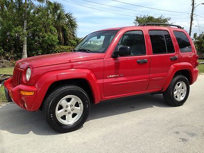 Jeep liberty limited edition 4x4 *leather and loaded* clean 2 owner carfax
