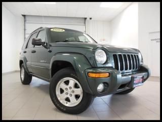 02 jeep liberty limited 4x4, sunroof, heated seats, leather, clean, runs great!