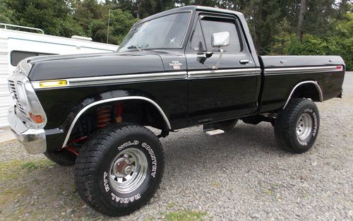 1978 ford f150 ranger xlt 4x4 shortbed lifted 429 v8 auto  no reserve must see