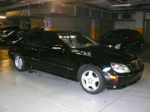 2002 mercedes-benz s600 amg sport package "no reserve"