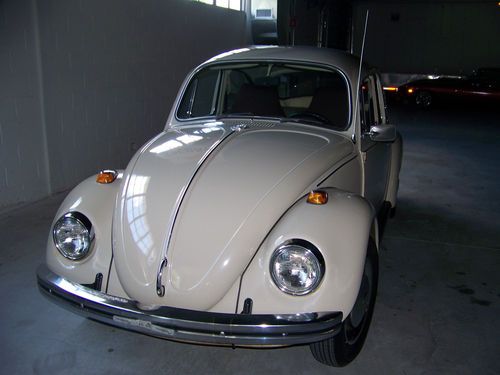 Classic 1968 volkswagen beetle
